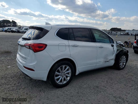 2020 Buick Envision Essence with VIN LRBFXCSA4LD167065, listed as a Copart auction lot 83838974 with 53,112 mi miles and Salvage Title. Bid and sale history available at carsss.com. Image 3.