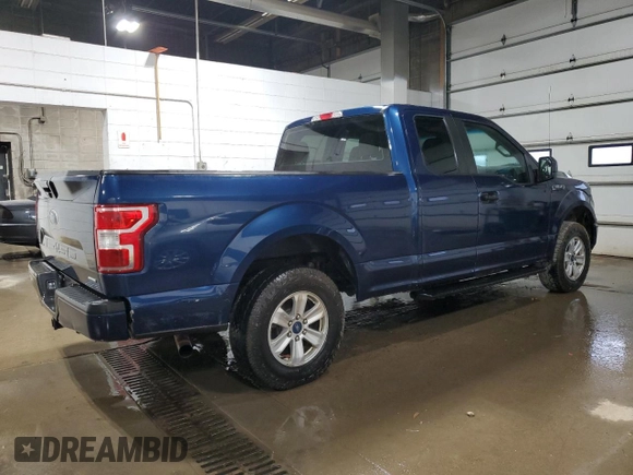 2018 Ford F-150 XL with VIN 1FTEX1EPXJKF78495, listed as a Copart auction lot 53759395 with 141,783 mi miles and Clean Title. Bid and sale history available at carsss.com. Image 3.