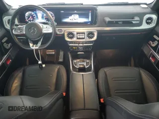 2022 Mercedes-Benz G 550 with VIN W1NYC6BJ6NX457809, listed as a Copart auction lot 79406964 with 11,185 mi miles and Salvage Title. Bid and sale history available at DreamBid. Image 8.