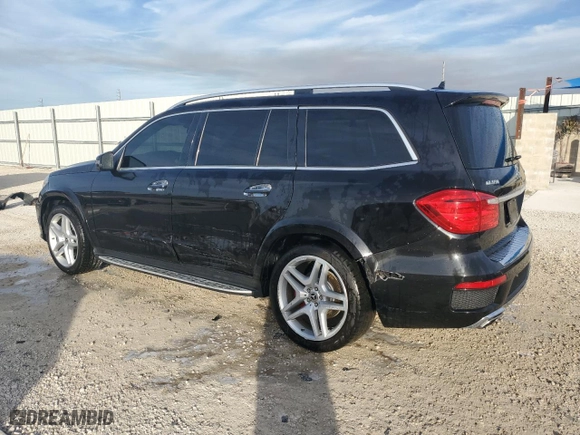 2016 Mercedes-Benz GL with VIN 4JGDF7DE5GA698121, listed as a Copart auction lot 87322384 with NaN miles and Salvage Title. Bid and sale history available at carsss.com. Image 2.
