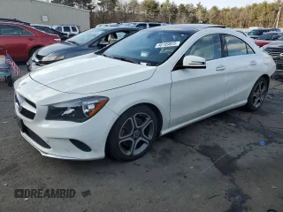 2018 Mercedes-Benz CLA 250 z VIN WDDSJ4GB5JN555993, wystawiony jako Copart lot #46189825 z przebiegiem 124 159 mil mil oraz Szkody całkowita. Historia ofert i sprzedaży dostępna na DreamBid. Obrazek 1.
