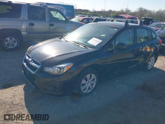 2013 Subaru Impreza 2.0i with VIN JF1GPAA62DH857260, listed as a IAAI auction lot 41849544 with 127,243 mi miles and . Bid and sale history available at DreamBid. Image 2.