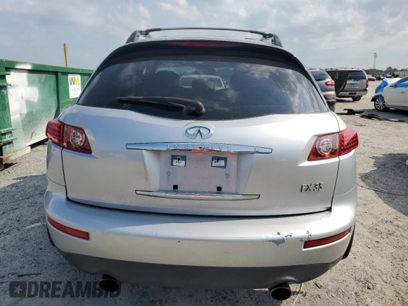 2007 Infiniti FX with VIN JNRAS08W67X205122, listed as a Copart auction lot 62276805 with 264,848 mi miles and Non repairable. Bid and sale history available at DreamBid. Image 6.