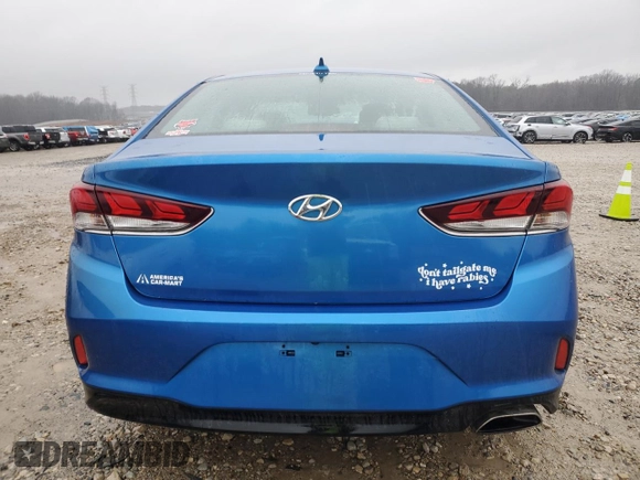 2019 Hyundai Sonata SEL with VIN 5NPE34AFXKH783387, listed as a Copart auction lot 47811045 with 132,069 mi miles and Salvage Title. Bid and sale history available at DreamBid. Image 6.