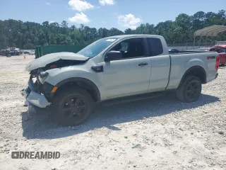 2023 Ford Ranger XL with VIN 1FTER1EH7PLE21058, listed as a Copart auction lot 57785475 with 36,881 mi miles and Salvage title. Bid and sale history available at DreamBid. Image 1.