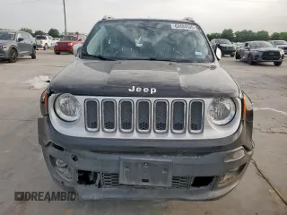 2016 Jeep Renegade Limited с VIN ZACCJADT2GPC91366, выставлен на аукционе Copart как лот 63484595 с пробегом 142 390 миль миль и Чистый • Clean title. История ставок и продаж доступна на DreamBid. Изображение 5.