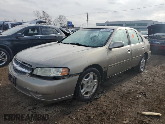 2001 Nissan Altima GXE with VIN 1N4DL01D71C207968, listed as a Copart auction lot 85473544 with 0 mi miles and Salvage Title. Bid and sale history available at carsss.com. Image 1.