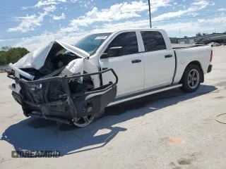 2014 Ram 1500 Express with VIN 1C6RR7KT0ES479598, listed as a Copart auction lot 57792695 with 158,330 mi miles and Salvage title. Bid and sale history available at DreamBid. Image 1.