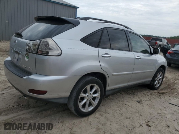 2009 Lexus RX 350 with VIN 2T2GK31UX9C072222, listed as a Copart auction lot 55920035 with 207,682 mi miles and Clean Title. Bid and sale history available at DreamBid. Image 3.
