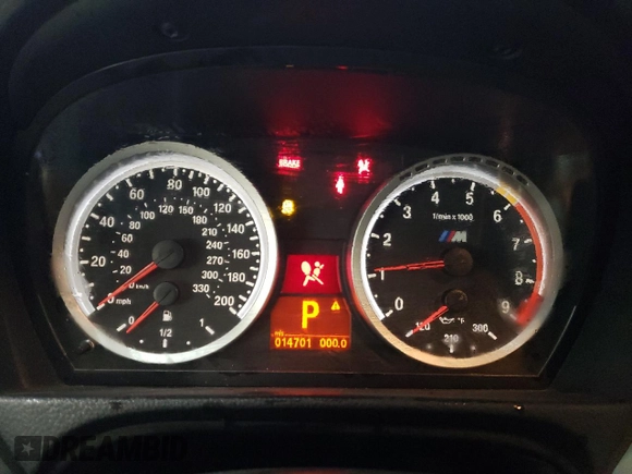 2013 BMW M3 with VIN WBSDX9C58DE786172, listed as a Copart auction lot 43540755 with 14,701 mi miles and Salvage Title. Bid and sale history available at carsss.com. Image 9.