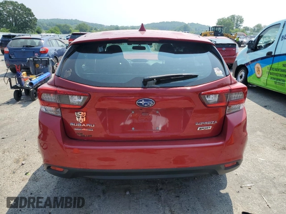 2020 Subaru Impreza Special Sports with VIN 4S3GTAM65L3731133, listed as a Copart auction lot 60515585 with 41,012 mi miles and Salvage title. Bid and sale history available at DreamBid. Image 6.