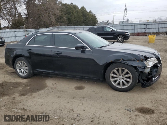 2013 Chrysler 300 with VIN 2C3CCAAG5DH694132, listed as a Copart auction lot 50603075 with 207,549 mi miles and Salvage Title. Bid and sale history available at carsss.com. Image 4.