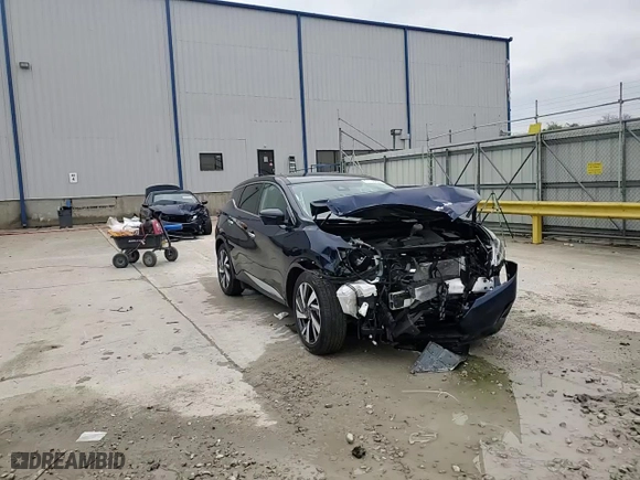 2024 Nissan Murano SL with VIN 5N1AZ2CJ3RC115404, listed as a Copart auction lot 81108454 with 6,396 mi miles and Salvage Title. Bid and sale history available at carsss.com. Image 15.
