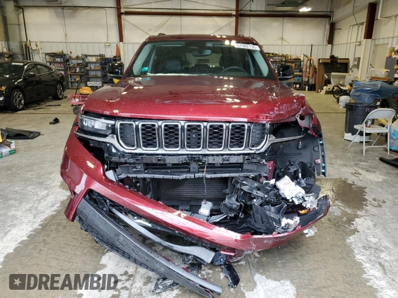 2023 Jeep Grand Cherokee Limited with VIN 1C4RJKBG7P8865294, listed as a Copart auction lot 57562135 with 35,612 mi miles and Salvage title. Bid and sale history available at DreamBid. Image 5.