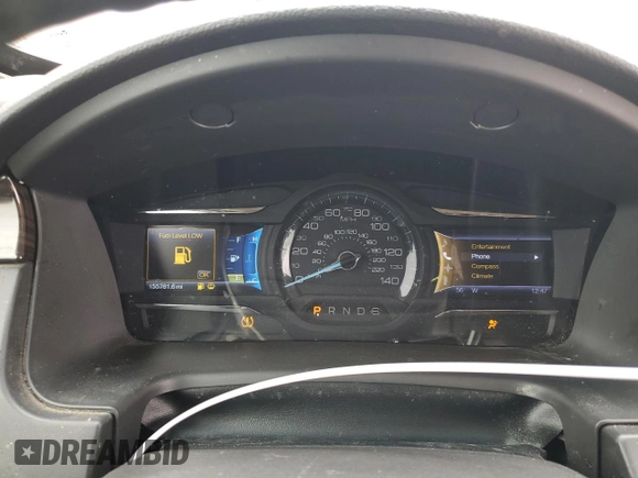 2013 Ford Flex SEL with VIN 2FMGK5C8XDBD32230, listed as a Copart auction lot 44051775 with 155,781 mi miles and Salvage Title. Bid and sale history available at carsss.com. Image 9.