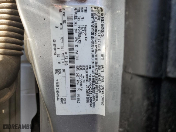 2014 Ford Focus SE with VIN 1FADP3K22EL169090, listed as a Copart auction lot 74069884 with 101,881 mi miles and Salvage Title. Bid and sale history available at carsss.com. Image 12.
