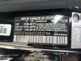 2014 Mercedes-Benz C 300 Sport with VIN WDDGF8AB6EG253744, listed as a Copart auction lot 50181075 with 108,362 mi miles and Salvage Title. Bid and sale history available at DreamBid. Image 14.