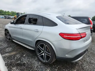 2017 Mercedes-Benz GLE 43 AMG with VIN 4JGED6EB3HA064705, listed as a Copart auction lot 61675435 with Not provided miles and Salvage title. Bid and sale history available at DreamBid. Image 2.