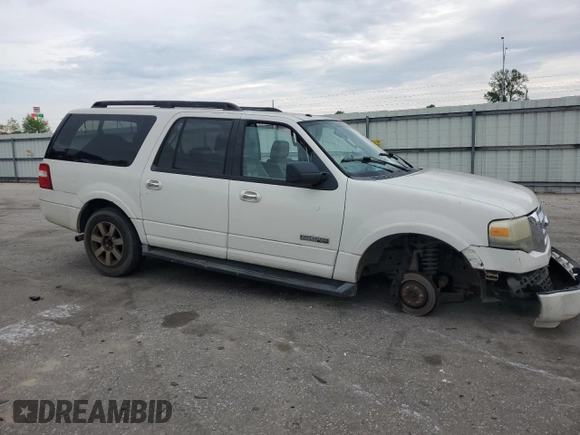 2008 Ford Expedition Max SSV z VIN 1FMFK165X8LA67501, wystawiony jako Copart lot #54390045 z przebiegiem 282 006 mil mil oraz Szkoda całkowita • Salvage title. Historia ofert i sprzedaży dostępna na DreamBid. Obrazek 4.