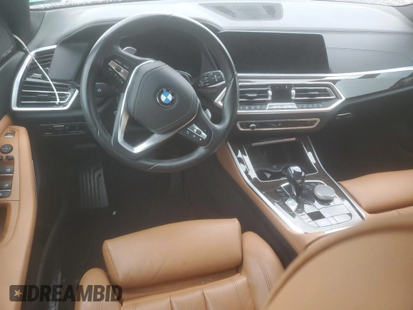 2019 BMW X5 xDrive40i with VIN 5UXCR6C58KLL07364, listed as a Copart auction lot 56356895 with Not provided miles and Salvage title. Bid and sale history available at DreamBid. Image 8.