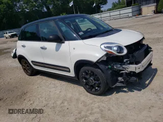 2015 FIAT 500L Urbana Trekking with VIN ZFBCFADH3FZ036290, listed as a Copart auction lot 69063734 with 19,312 mi miles and Non Repairable. Bid and sale history available at carsss.com. Image 4.