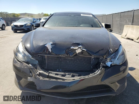 2015 Mercedes-Benz E 400 with VIN WDDKJ6FB6FF296638, listed as a Copart auction lot 49444685 with 51,109 mi miles and Salvage title. Bid and sale history available at DreamBid. Image 5.