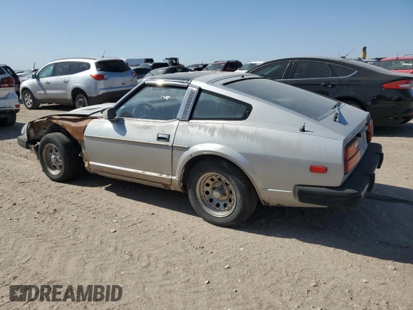 1981 Datsun 280ZX z VIN JN1HZ04S2BX413331, wystawiony jako Copart lot #50431235 z przebiegiem 98 237 mil mil oraz Tytuł czysty. Historia ofert i sprzedaży dostępna na DreamBid. Obrazek 2.