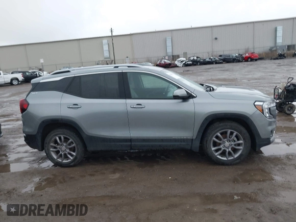 2023 GMC Terrain SLT with VIN 3GKALVEG0PL136001, listed as a IAAI auction lot 41799921 with 76,933 mi miles and . Bid and sale history available at carsss.com. Image 13.