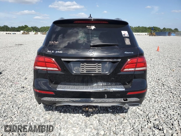 2018 Mercedes-Benz GLE 350 with VIN 4JGDA5HB7JB106271, listed as a Copart auction lot 54541115 with 170,804 mi miles and Clean Title. Bid and sale history available at DreamBid. Image 6.