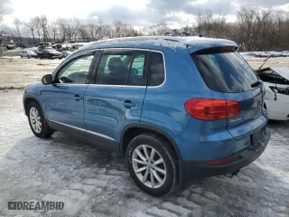2017 Volkswagen Tiguan Wolfsburg Edition with VIN WVGSV7AX9HK007118, listed as a Copart auction lot 45331715 with 196,481 mi miles and Clean Title. Bid and sale history available at carsss.com. Image 2.