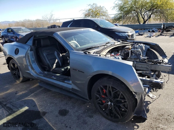 2022 Chevrolet Camaro 2SS with VIN 1G1FH3D73N0101318, listed as a Copart auction lot 81800894 with 0 mi miles and Salvage Title. Bid and sale history available at carsss.com. Image 4.