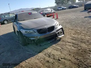 2017 BMW 2 Series M240i with VIN WBA2G1C30HV638986, listed as a Copart auction lot 79770604 with 0 mi miles and Salvage Title. Bid and sale history available at carsss.com. Image 10.