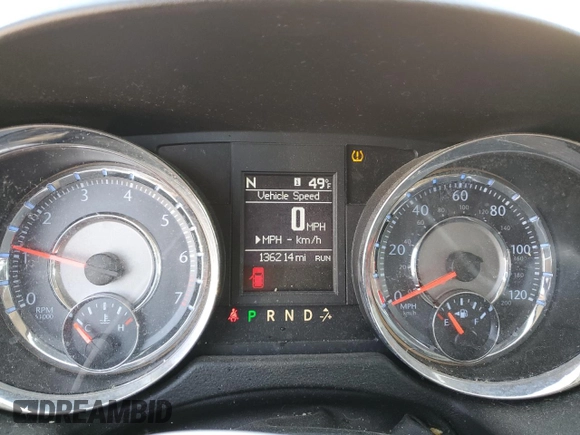 2016 Chrysler Town & Country Touring with VIN 2C4RC1BG2GR147984, listed as a Copart auction lot 48196815 with 136,214 mi miles and Salvage Title. Bid and sale history available at carsss.com. Image 9.
