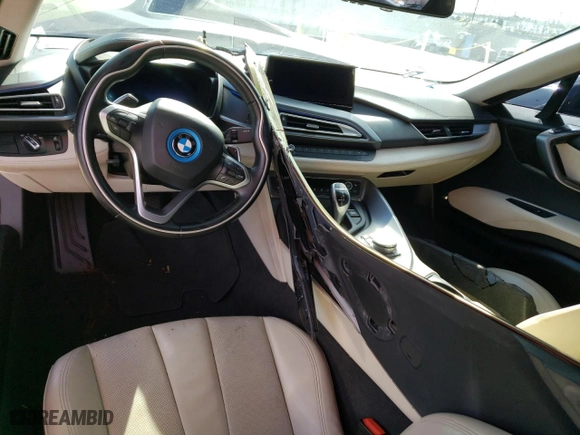 2016 BMW i8 with VIN WBY2Z2C51GV674865, listed as a Copart auction lot 40417413 with NaN miles. Bid and sale history available at carsss.com. Image 8.