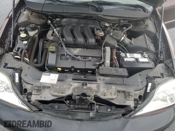 2001 Mercury Sable LS with VIN 1MEHM55S01G642160, listed as a Copart auction lot 55832175 with 79,554 mi miles and Clean Title. Bid and sale history available at DreamBid. Image 11.
