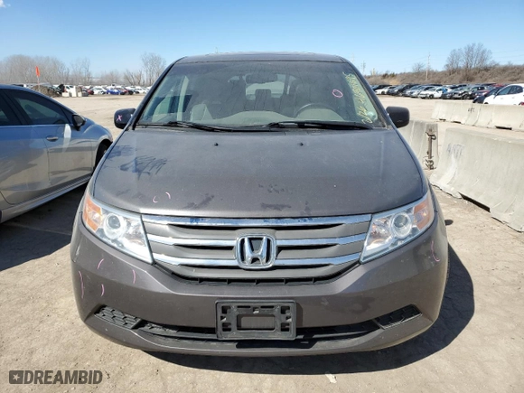 2012 Honda Odyssey EX-L with VIN 5FNRL5H64CB127540, listed as a Copart auction lot 46901695 with 90,616 mi miles and Salvage Title. Bid and sale history available at carsss.com. Image 5.