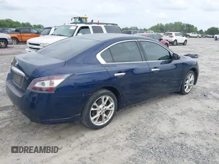 2013 Nissan Maxima S with VIN 1N4AA5APXDC803631, listed as a IAAI auction lot 42168957 with 119,845 mi miles and . Bid and sale history available at DreamBid. Image 4.