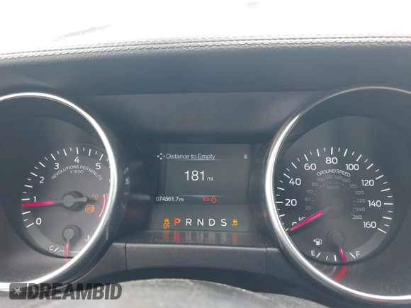 2018 Ford Mustang EcoBoost with VIN 1FA6P8TH1J5137867, listed as a IAAI auction lot 41958762 with 74,561 mi miles and . Bid and sale history available at DreamBid. Image 7.