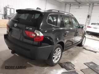2004 BMW X3 2.5i with VIN WBXPA73464WC41900, listed as a IAAI auction lot 42007333 with 1 mi miles. Bid and sale history available at carsss.com. Image 4.