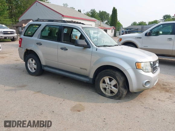 2008 Ford Escape XLS с VIN 1FMCU02Z38KA89684, выставлен на аукционе IAAI как лот 42429141 с пробегом 122 155 миль миль и . История ставок и продаж доступна на DreamBid. Изображение 1.