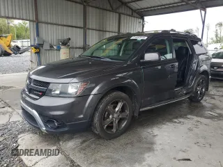 2015 Dodge Journey Crossroad z VIN 3C4PDCGB0FT713892, wystawiony jako Copart lot #51682815 z przebiegiem 147 694 mil mil oraz Szkoda całkowita • Salvage title. Historia ofert i sprzedaży dostępna na DreamBid. Obrazek 1.