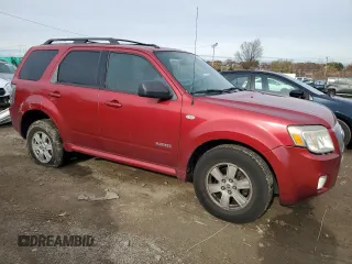 2008 Mercury Mariner with VIN 4M2CU91118KJ47158, listed as a Copart auction lot 82572344 with 185,409 mi miles and Salvage Title. Bid and sale history available at carsss.com. Image 4.