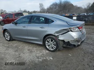 2016 Chrysler 200 LX with VIN 1C3CCCFB5GN197926, listed as a Copart auction lot 42500375 with 36,105 mi miles and Salvage Title. Bid and sale history available at carsss.com. Image 2.