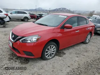 2018 Nissan Sentra SV with VIN 3N1AB7APXJL663246, listed as a Copart auction lot 47737365 with 0 mi miles and Salvage Title. Bid and sale history available at carsss.com. Image 1.