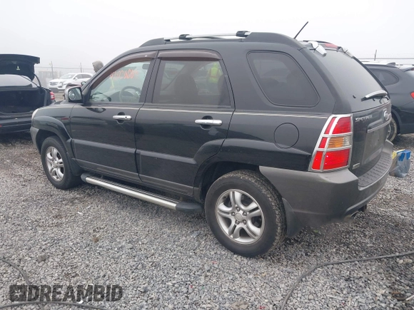 2008 Kia Sportage LX with VIN KNDJE723987527110, listed as a IAAI auction lot 42020008 with 197,810 mi miles and . Bid and sale history available at DreamBid. Image 3.