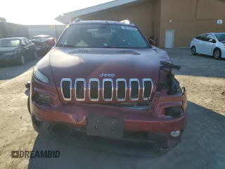 2017 Jeep Cherokee Latitude with VIN 1C4PJMCS8HW657864, listed as a Copart auction lot 89151365 with 81,549 mi miles and Salvage title. Bid and sale history available at DreamBid. Image 5.