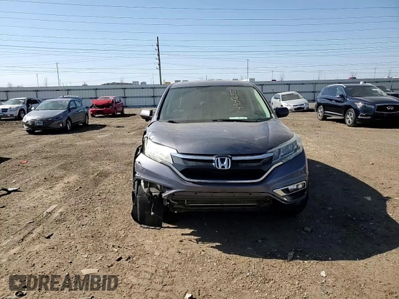 2015 Honda CR-V EX with VIN 5J6RM4H5XFL065880, listed as a Copart auction lot 49017635 with Not Provided miles and Salvage Title. Bid and sale history available at DreamBid. Image 11.