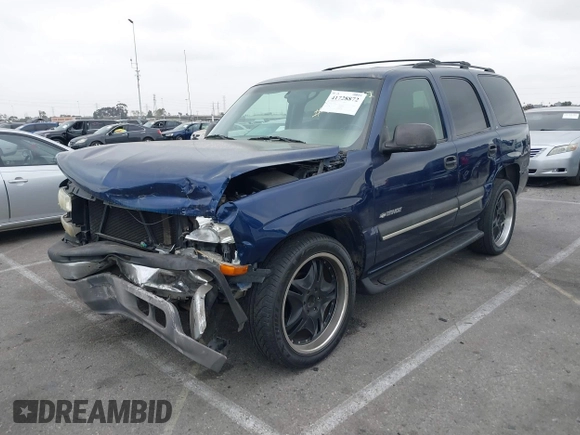 2002 Chevrolet Tahoe LS with VIN 1GNEC13T72R310953, listed as a IAAI auction lot 41781561 with 190,191 mi miles and . Bid and sale history available at DreamBid. Image 2.