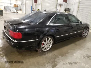 2003 Audi S8 with VIN WAUGU44D73N001772, listed as a Copart auction lot 53247835 with Not Provided miles and Salvage Title. Bid and sale history available at DreamBid. Image 3.
