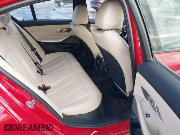 2022 BMW 3 Series M340i xDrive with VIN WBA5U9C01NFM09684, listed as a IAAI auction lot 41670169 with 38,640 mi miles and . Bid and sale history available at DreamBid. Image 8.